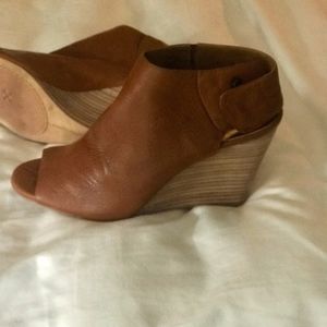 Vince Camuto Tan Booties